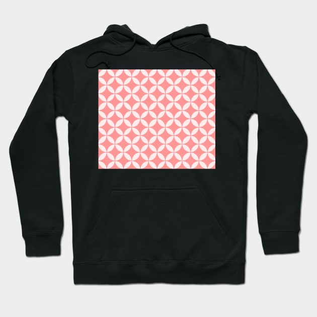 Abstract pattern - pink. Hoodie by kerens